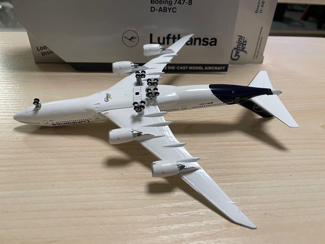 Gemini Jets 1:400 Lufthansa 德國漢莎航空B747-8i D-ABYC, 興趣及遊戲 