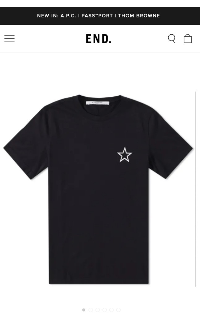 Givenchy cuban sales star t shirt