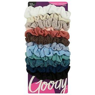 Goody Ouchless 12 Value Pack Skinny Scrunchies
