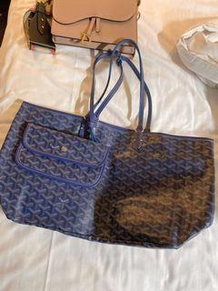 SAMORGA ORGANIZERS FOR GOYARD - ST LOUIS GM TOTE BAG / CAP VERT CROSSBODY 