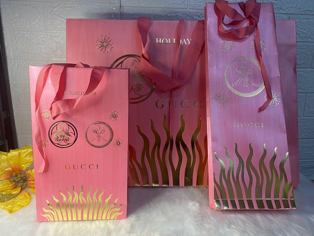 Gucci paper bag 2018 clearance