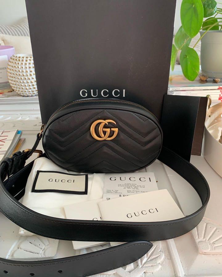 gucci marmont waist bag