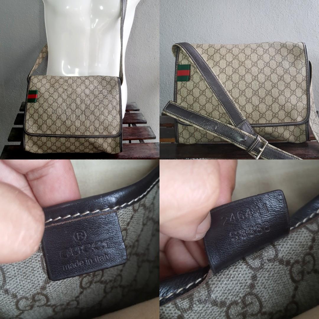 Sling Bag Gucci, Men's Fashion, Bags, Sling Bags on Carousell