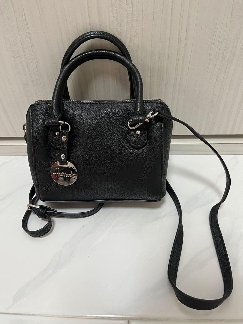 Harrods mini barrel bag deals