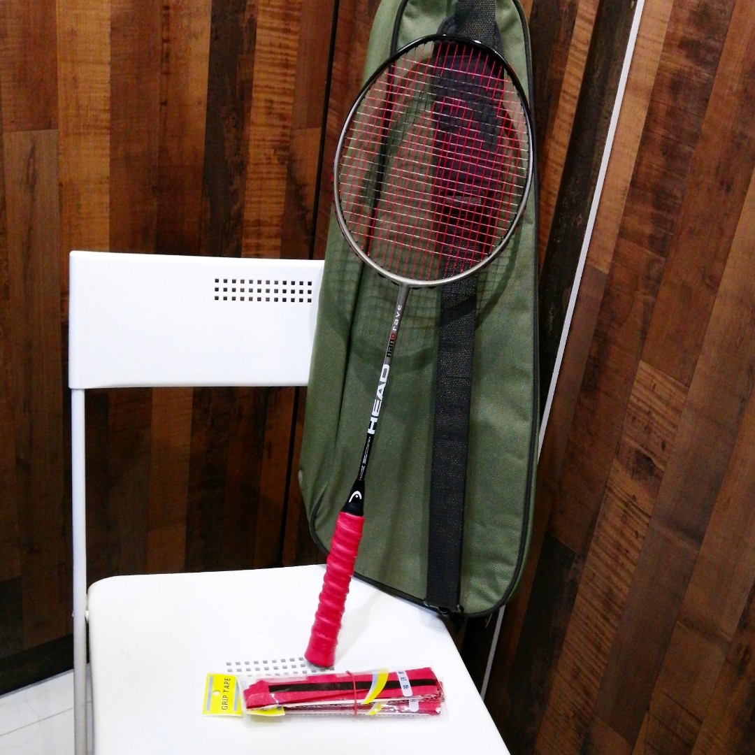Rave Racket Head Brand Nano Rave Yonex Rare Lightweight Badminton Racket Racquet ...