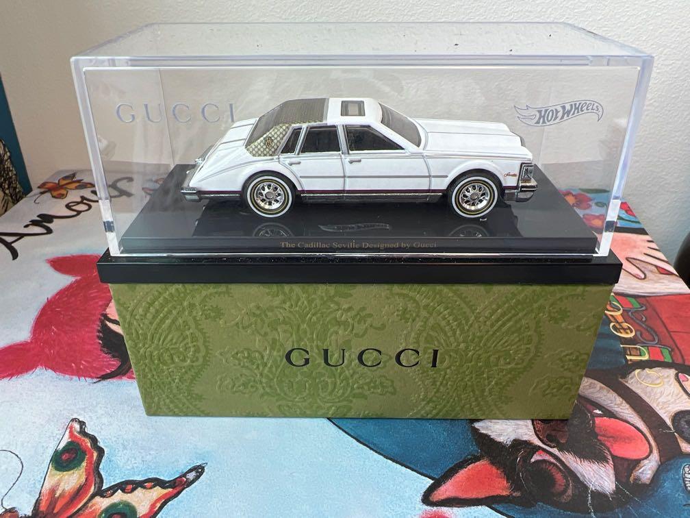 Hot Wheels X Gucci - Cadillac Seville 1:64 Model, Luxury