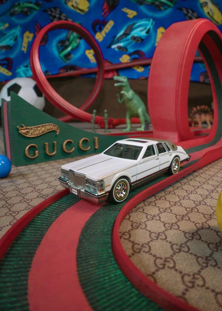 Hot Wheels X Gucci - Cadillac Seville 1:64 Model, Luxury