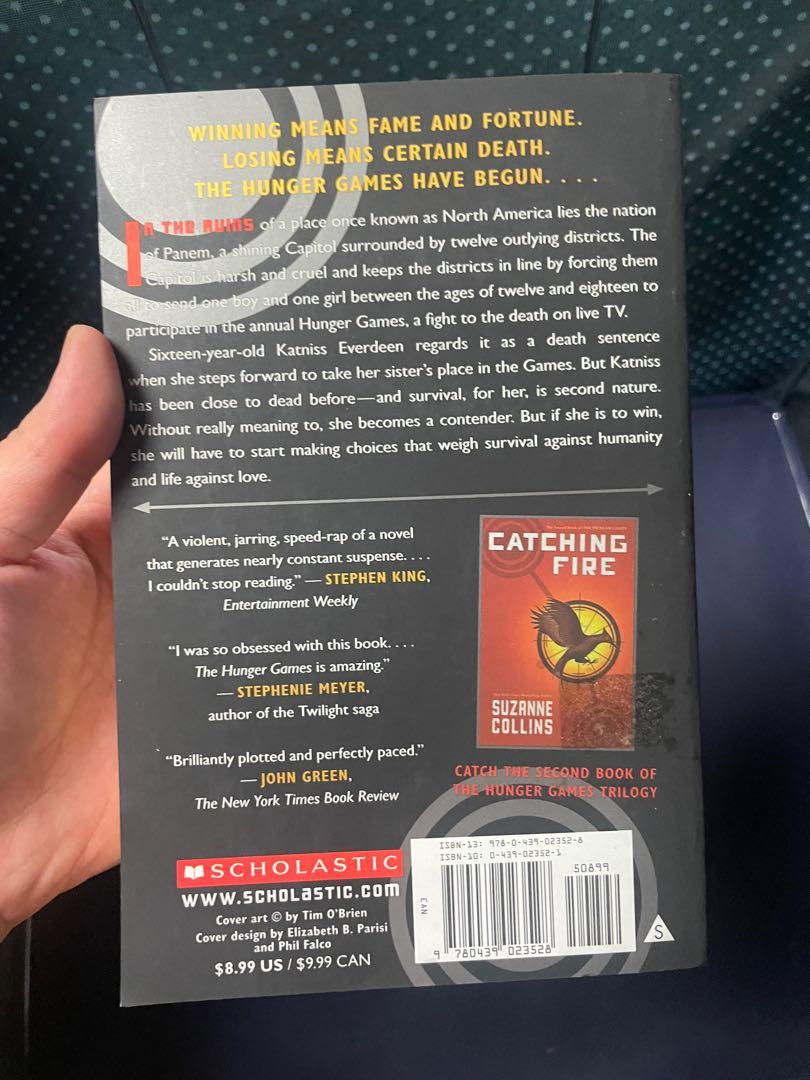 Hunger Games Softbound (Category: Storybooks) located in Paranaque City. Submitted by _kuching_decluttering (Listing ID 1145168305, Image 3). Description: Like new, never read, spine intact Received as gift, duplicate.