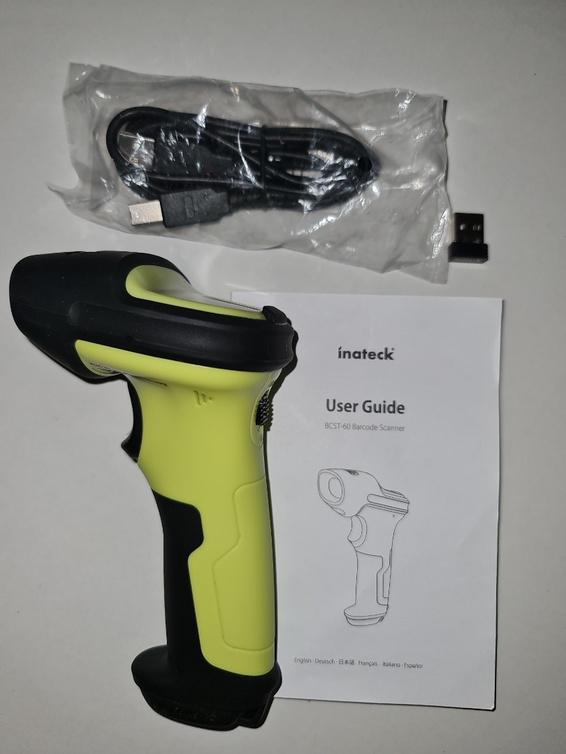 Inateck BCST60 Barcode Scanner (New), Computers & Tech, Printers