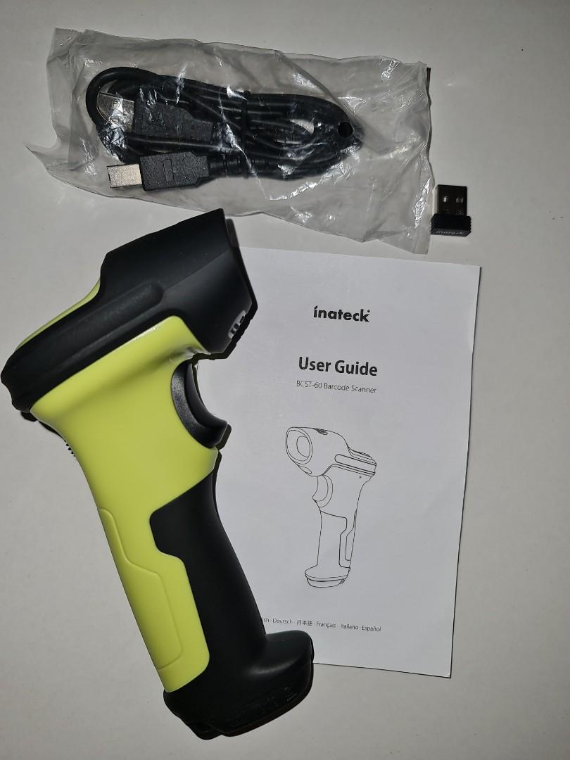 Inateck BCST60 Barcode Scanner (New), Computers & Tech, Printers