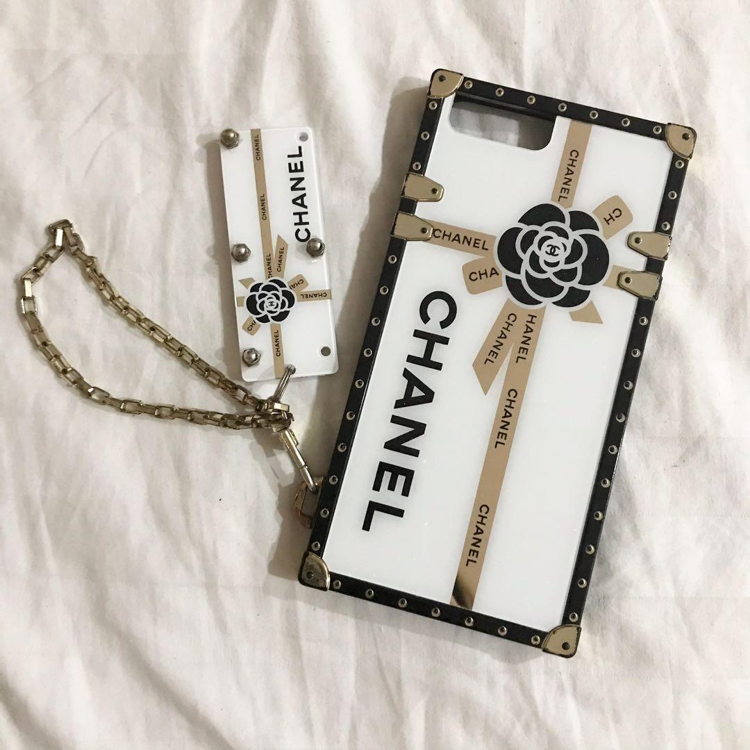 Iphone 6 7 8 White And Black Chanel Phone Case Mobile Phones Gadgets Mobile Gadget Accessories Cases Sleeves On Carousell