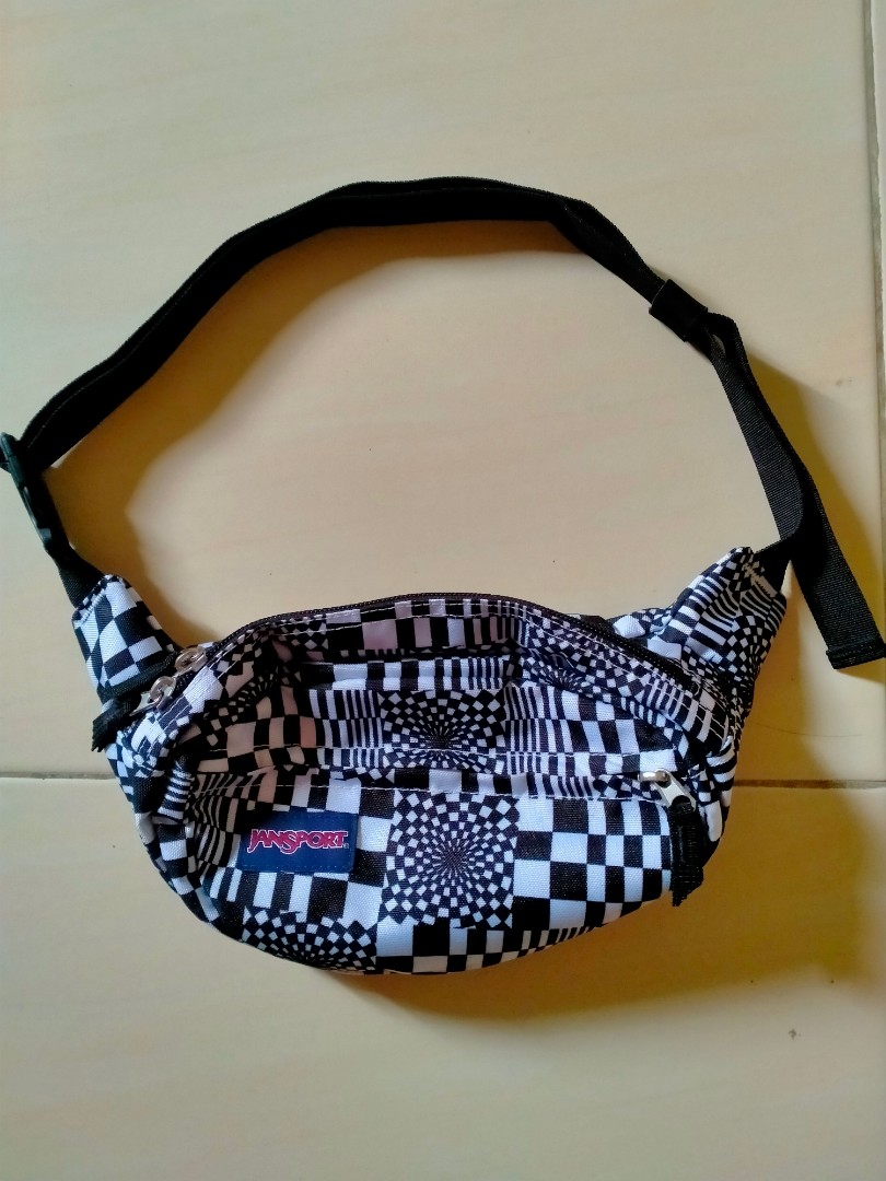 JANSPORT Fifth Avenue Waist Bag Original Made In Cambodia 2.5 Liter