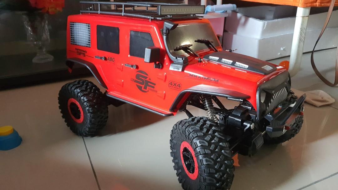 JEEP RUBICON RC CRAWLER 4WD WLTOYS 1/10 SCALE, Hobbies & Toys, Toys