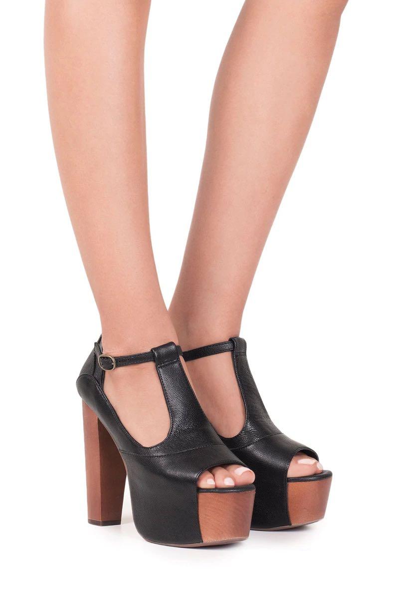 Jeffrey Campbell Foxy Wood TURQUOISE VeliNew