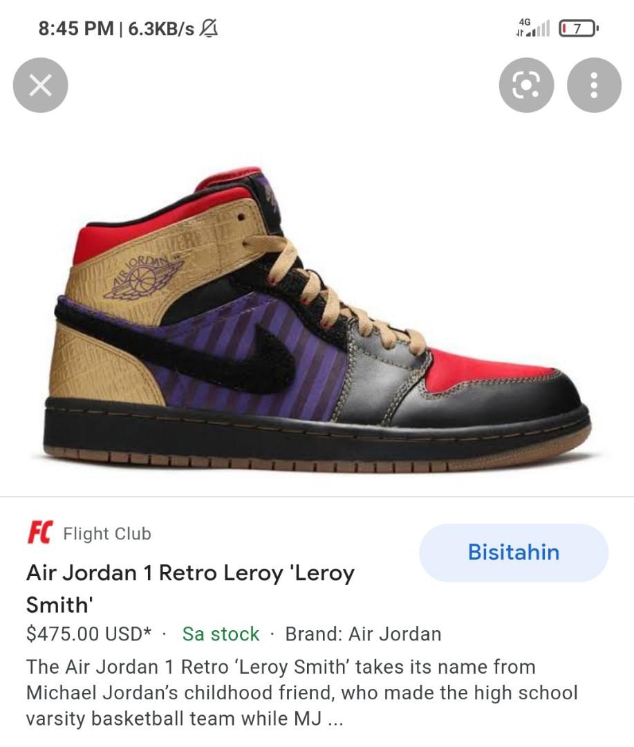Leroy smith clearance jordan 1