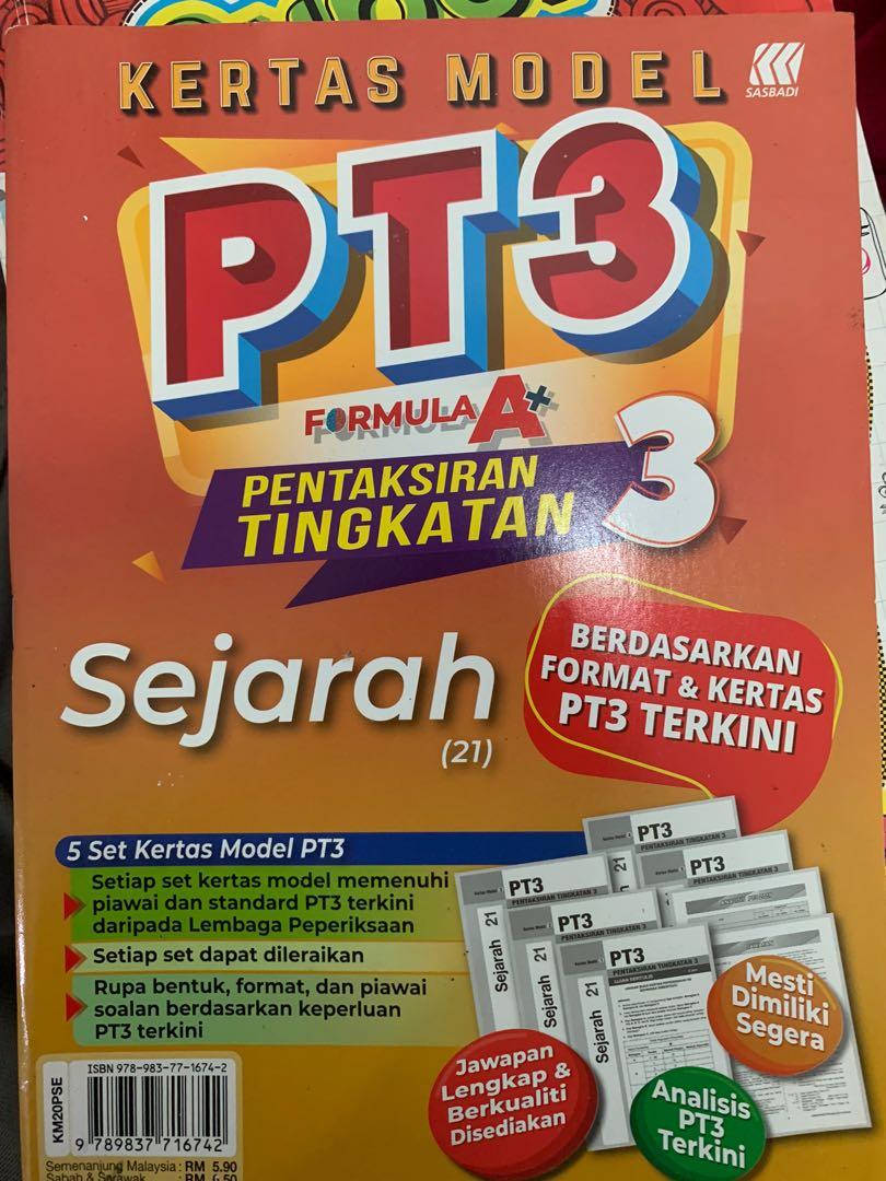 Kertas Model Sasbadi Pt3 Tingkatan 3 Pilihan Subjek Hobbies Toys Books Magazines Textbooks On Carousell