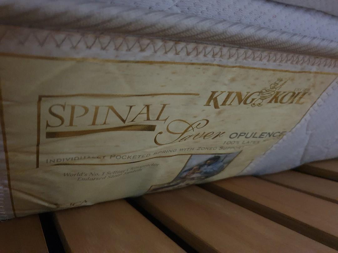 King Koil Spinal Saver Opulence Queen Size Turn Free Mattress