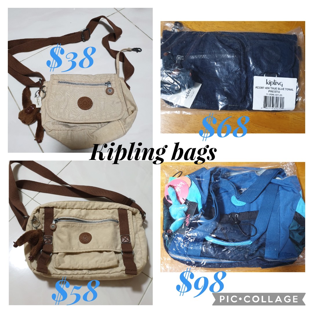 Kipling Bags ( Used & New), Women's Fashion, Bags & Wallets, Crossbody