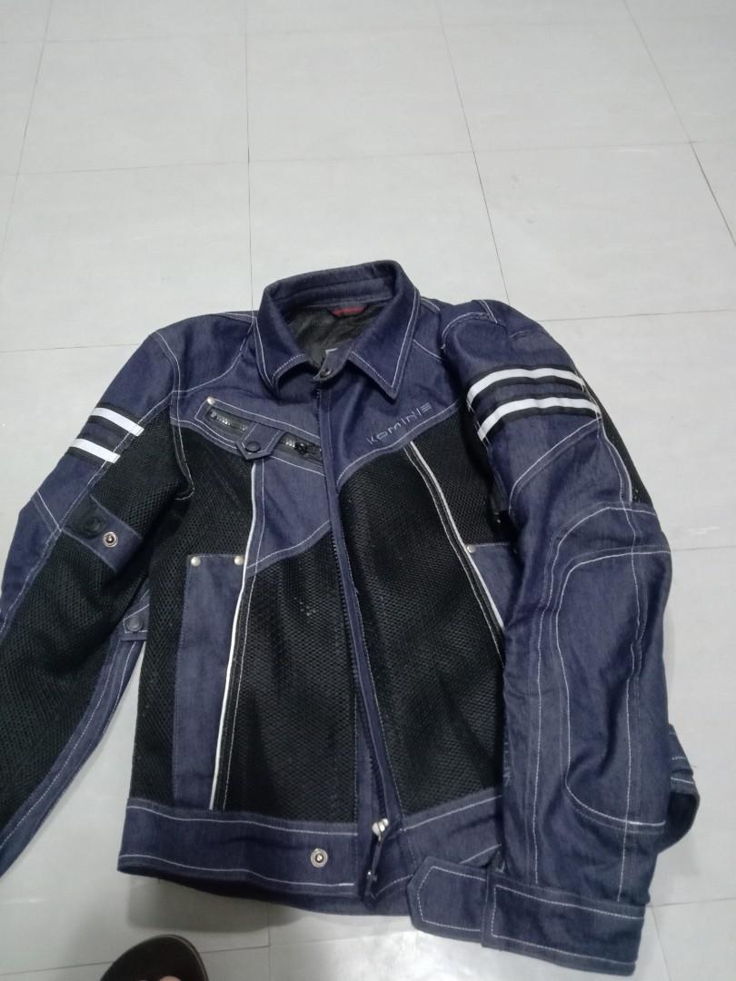 Komine denim jacket clearance