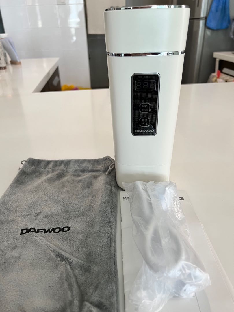 Korean Daewoo portable boiling kettle (450ml), TV & Home Appliances