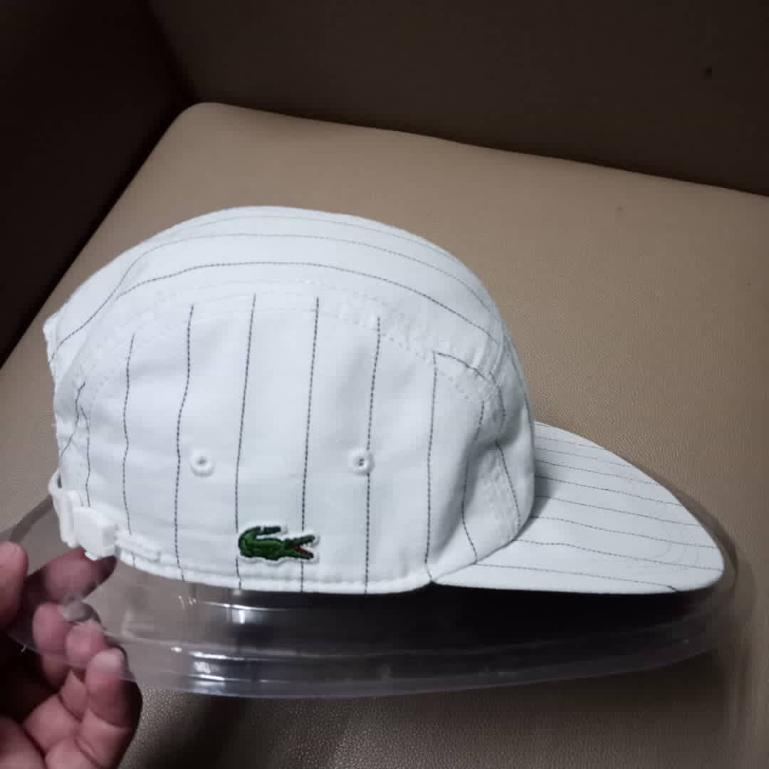 Lacoste 5 panel cap shop