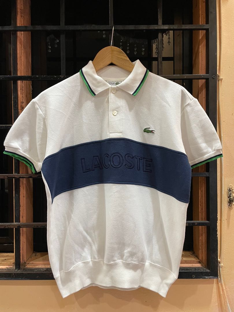 lacoste polo sweatshirt