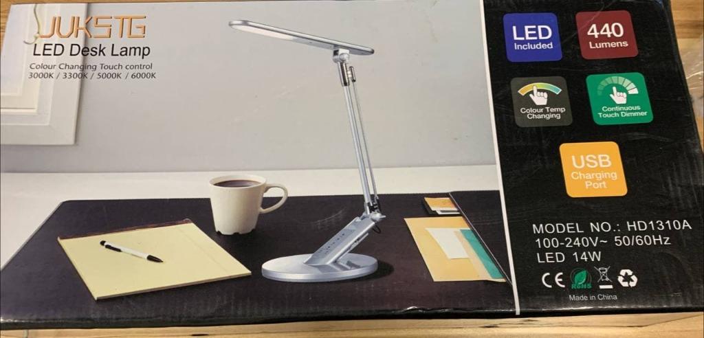 Desk lamp jukstg 36pcs leds 14w 7 2024 dimming levels table lamps with 4 lighting modes