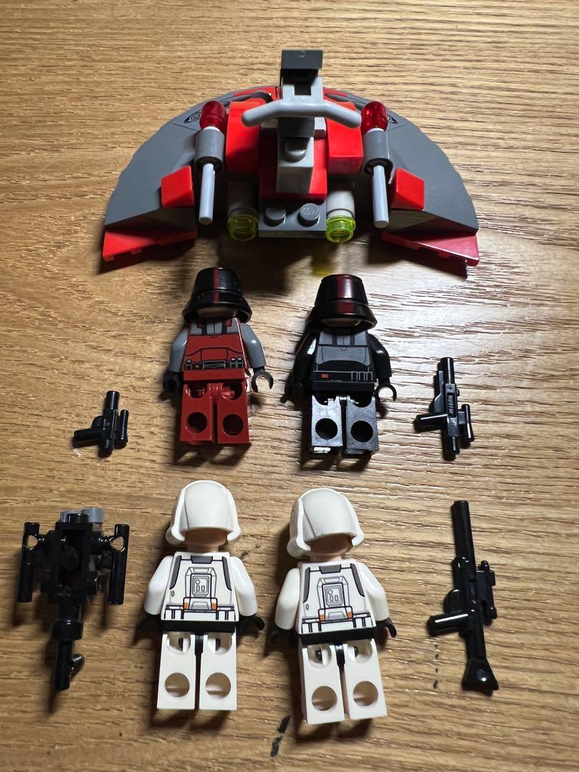 Lego Star Wars 75001 Republic Troopers vs. Sith Troopers The Old ...