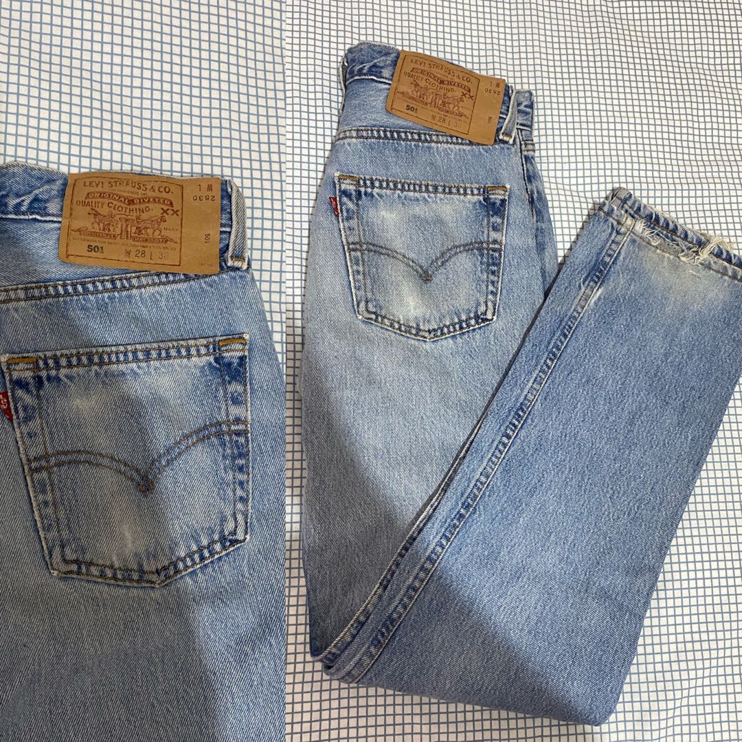 501 Vintage Denim Buttonfly Jeans 