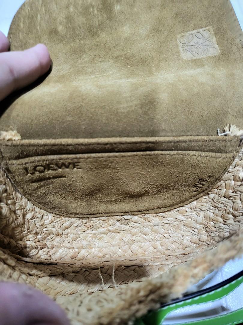 Loewe gate straw mini bag, Luxury, Bags & Wallets on Carousell