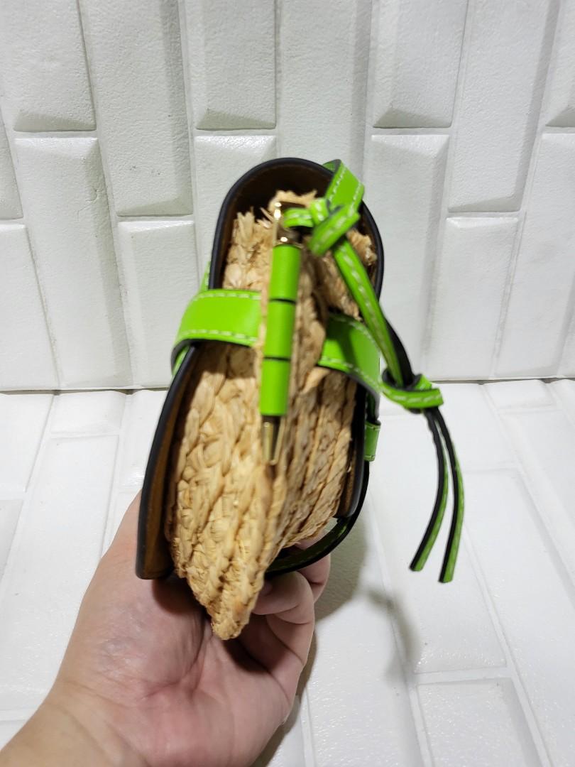Loewe gate straw mini bag, Luxury, Bags & Wallets on Carousell