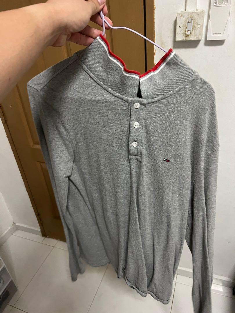 tommy hilfiger polo shirts long sleeve
