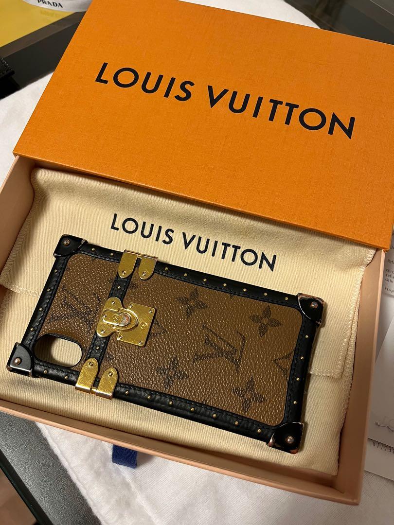 Louis Vuitton Epi Epi Leather Phone Bumper For IPhone X Noir,Rose