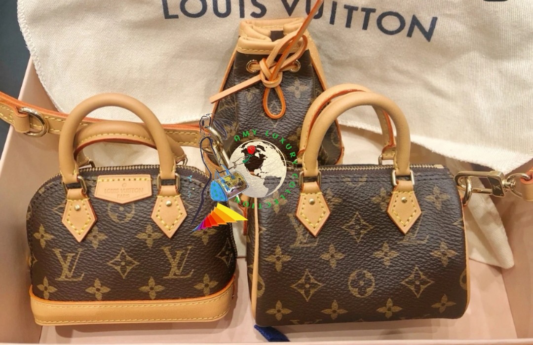 Louis Vuitton Monogram Trio Mini Icones - Brown Mini Bags, Handbags -  LOU721435