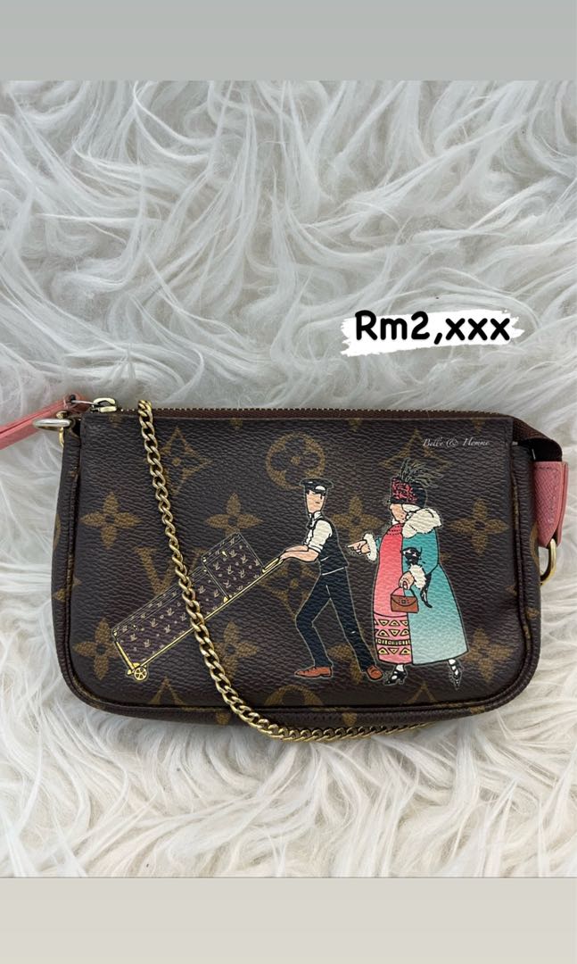 Louis Vuitton Mini Pochette Accessoires, Luxury, Bags \u0026 Wallets on Carousell
