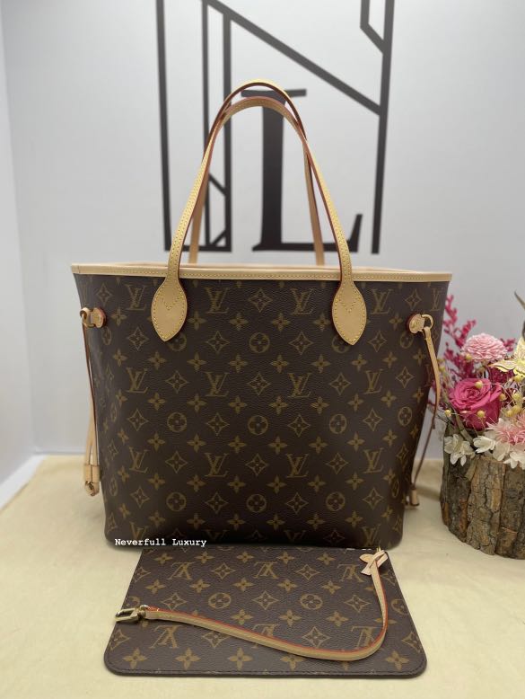 AUTHENTIC Louis Vuitton Neverfull MM receipt back from bagspa casual work  bag, Luxury, Bags & Wallets on Carousell