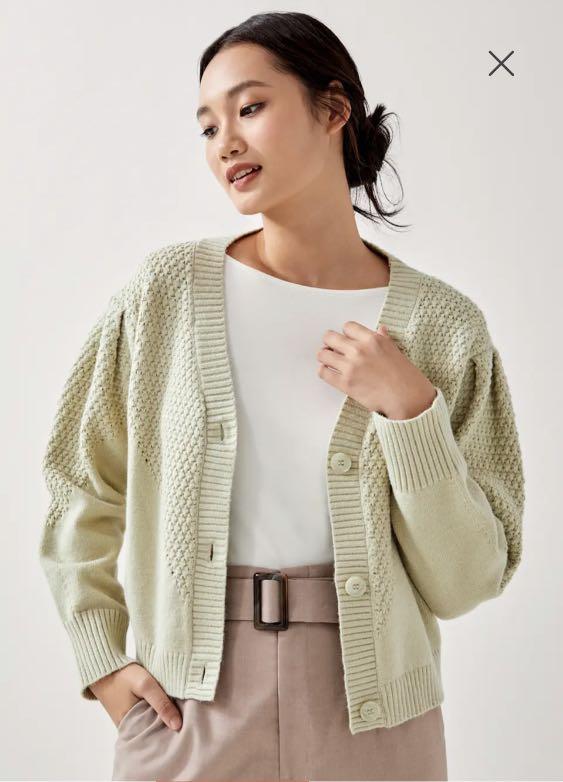 Seafoam green cardigan online