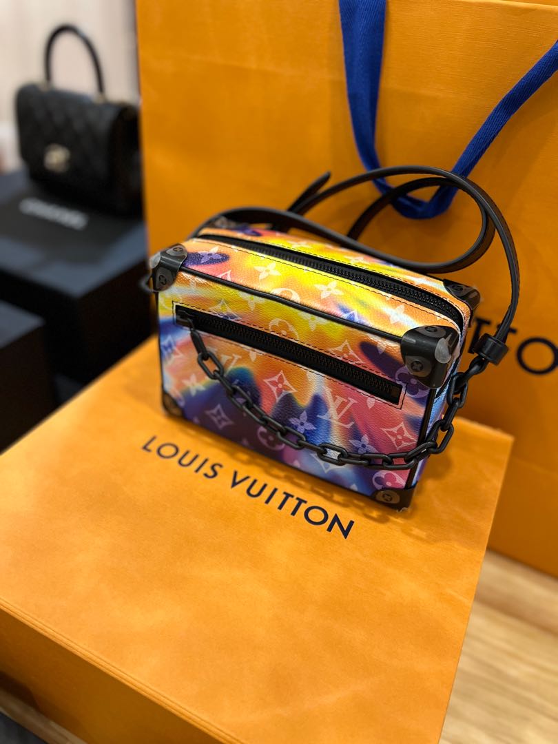 Amazing Louis Vuitton Prism soft trunk  Louis vuitton duffle bag, Louis  vuitton mens bag, Leather wallet mens