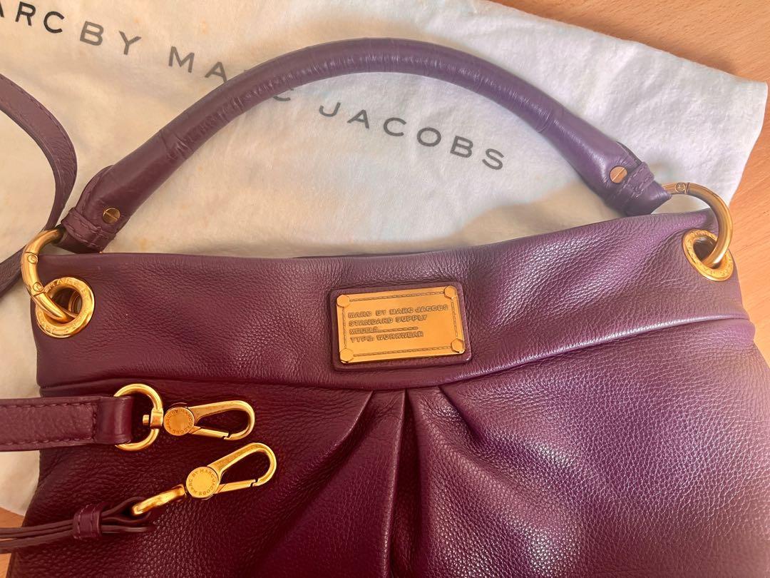 Marc by Marc Jacobs Clutch bags Purple Leather ref.148946 - Joli Closet