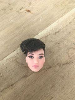 Mattel Barbie Doll Looks Petite Head Only