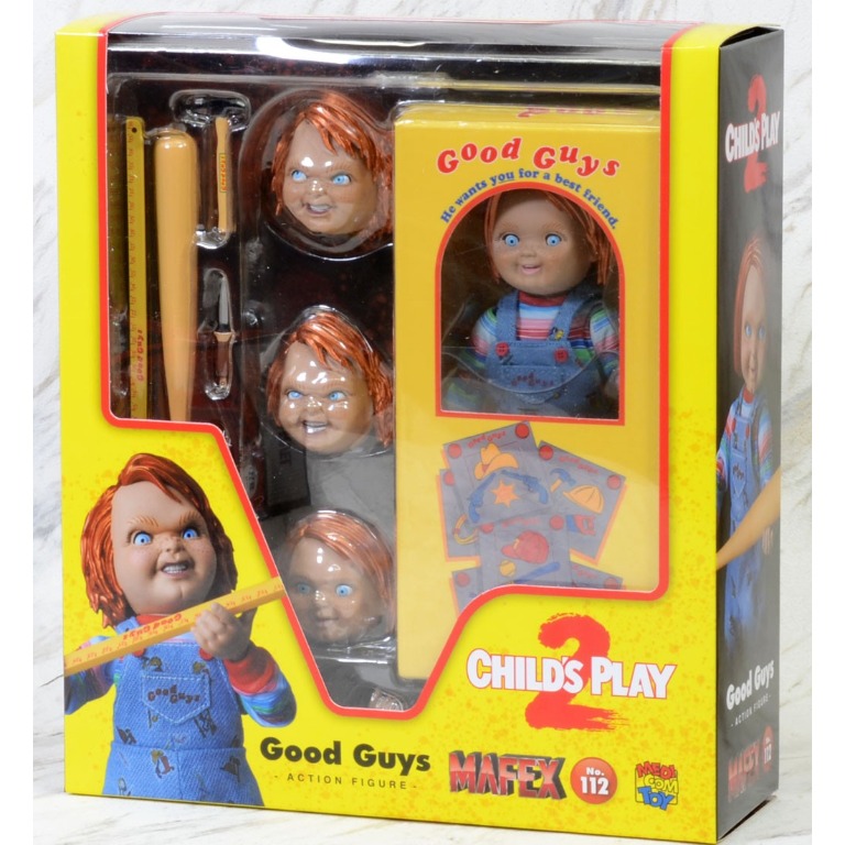 Medicom Child s Play 2 Good Guys Chucky Doll Mafex Action Figure