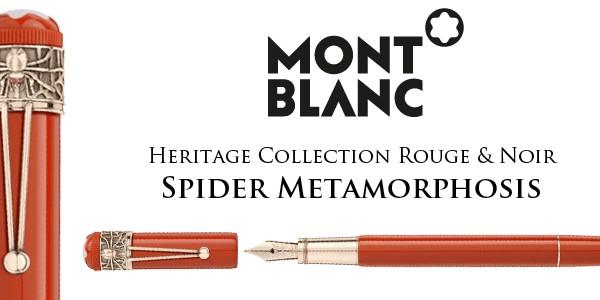 Montblanc Heritage Rouge et Noir Spider Metamorphosis Coral