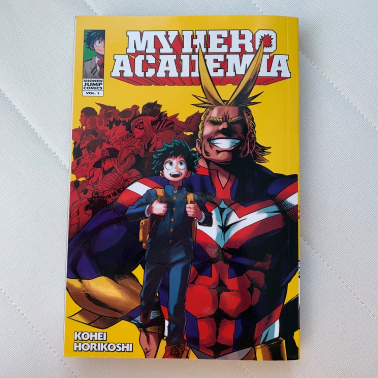 My Hero Academia ( BNHA ) Manga Vol. 1, Hobbies & Toys, Books ...