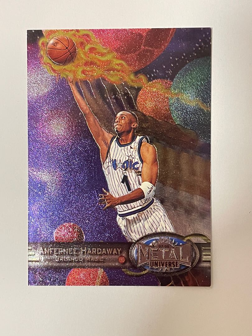 NBA ANFERNEE HARDAWAY, 1997-98 METAL UNIVERSE #45