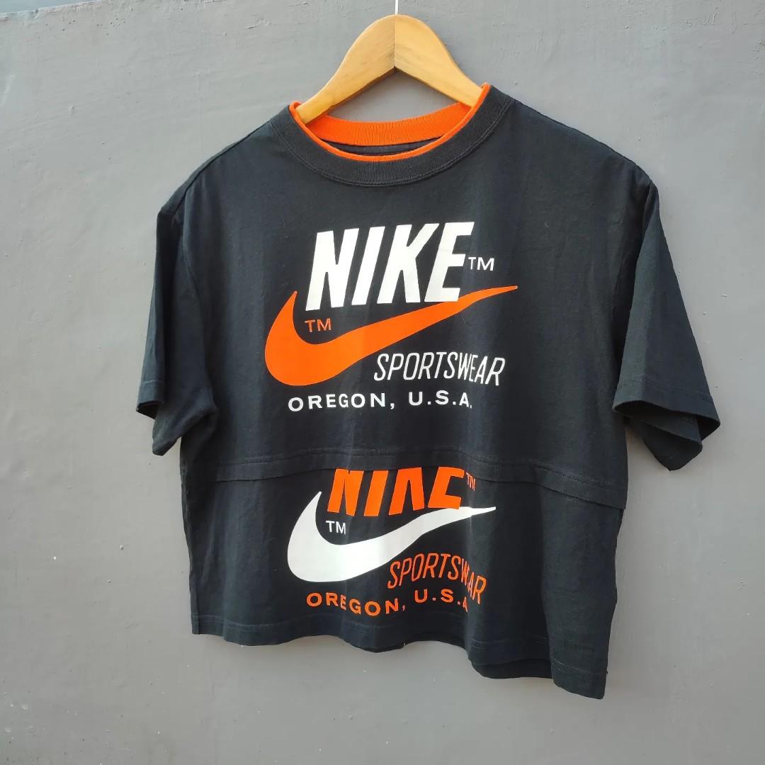 NIKE CROPTOP TEE, Fesyen Wanita 