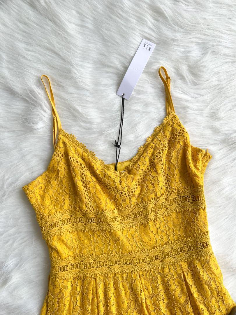 Nsr sleeveless lace midi dress hot sale