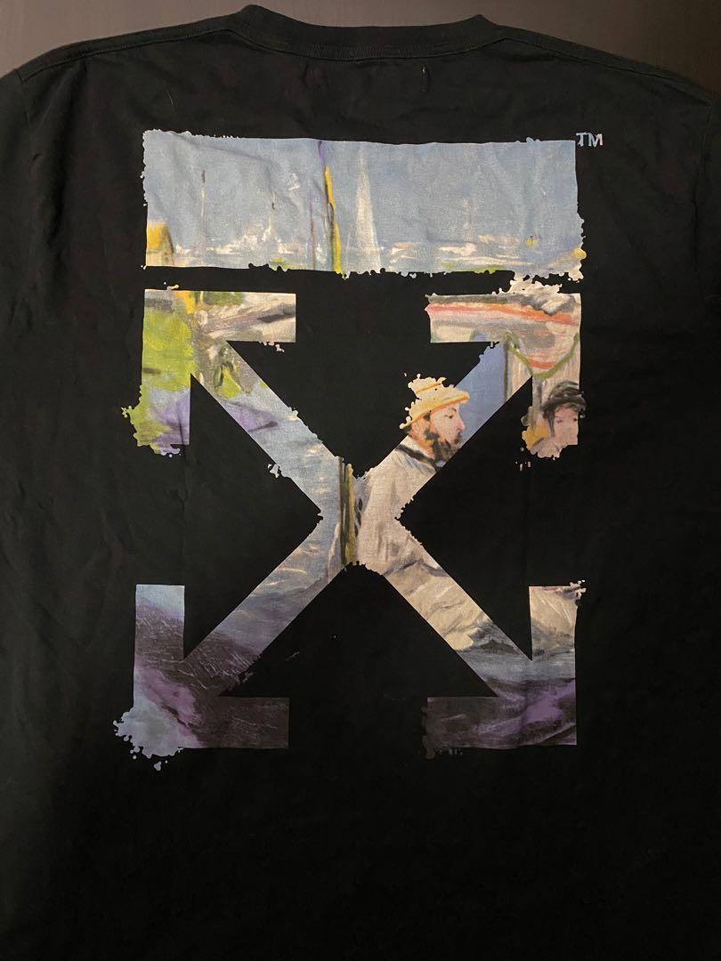 Off white sales multicolor t shirt