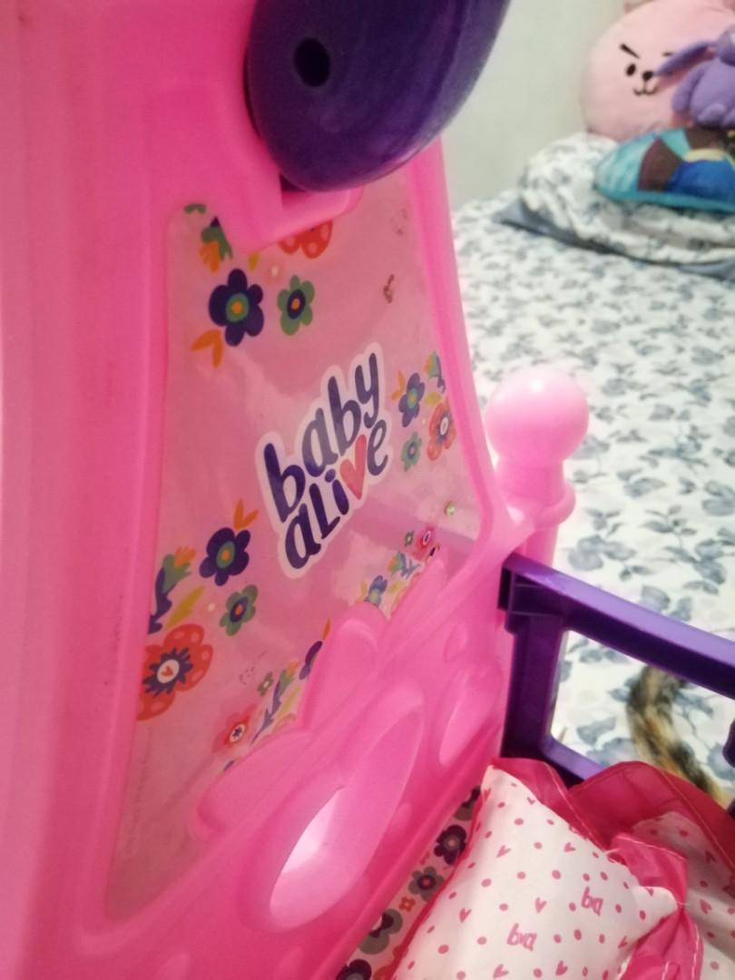 Original Baby Alive crib, Hobbies & Toys, Toys & Games on Carousell