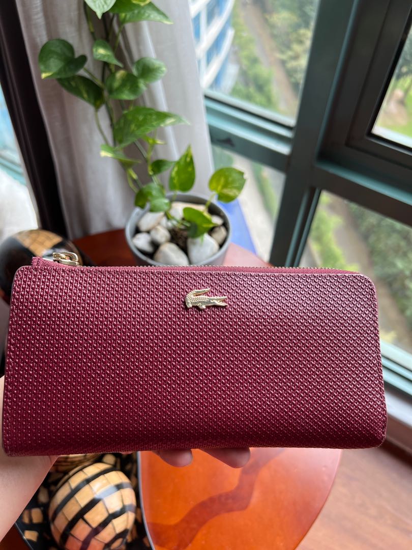 Original Lacoste wallet, Women's Fashion, Bags & Wallets, Wallets