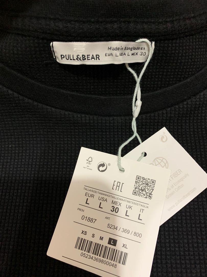 Original Pull & Bear crop top shirt (Category: Shirts) located in Marilao. Submitted by agonold (Listing ID 1145135734, Image 3). Description: Original Pull & Bear crop top Brand new bought from Outlet in Abu Dhabi Size Large RFS: Decluttering.